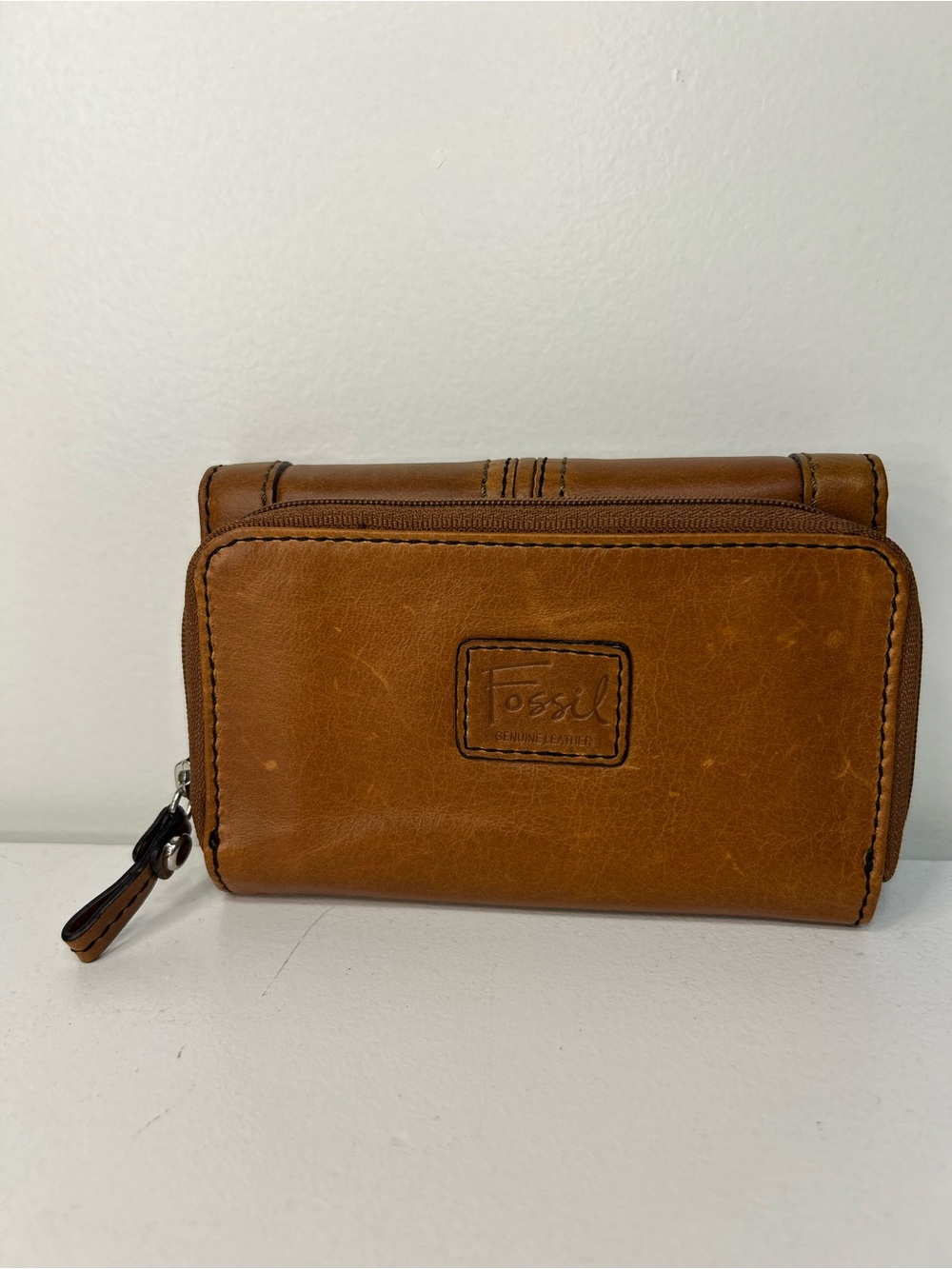 Fossil Brown Leather Wallet